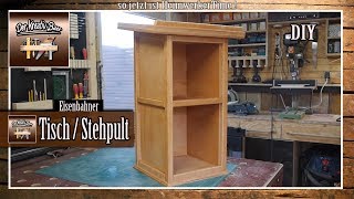 ✅ Tisch  Pult selber bauen aus Holz  selber machen [upl. by Nulubez]