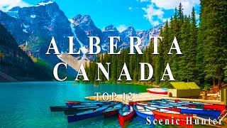 Top 12 Tourist Attractions In Alberta Canada  Canada Travel Guide [upl. by Aislehc]