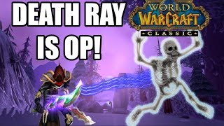 WoW Classic  Gnomish Death Ray CRIT [upl. by Rae926]