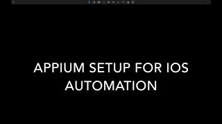 How to configure appium for iOSLatest without Paid Developer Account [upl. by Eidnew]