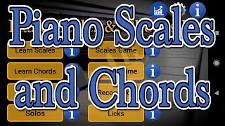 Piano Scales and Chords App [upl. by Yllod]