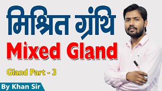 Mixed Gland  मिश्रित ग्रंथि  Part  3  Khan GS Research Center [upl. by Donetta316]