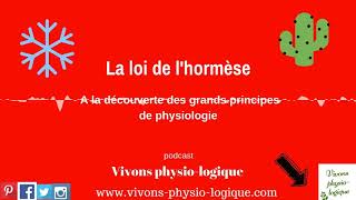 Les grands principes de physiologie la loi de lhormèse [upl. by Esmeralda]