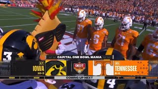 CheezIt Citrus Bowl on ABC intro  17 Iowa vs 21 Tennessee  1124 [upl. by Godric]