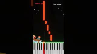 quotRow Row Row Row your Boatquot Easy Piano Beginner Lessons pianolessons pianotutorial [upl. by Nosaj]