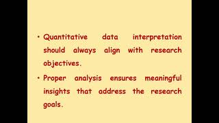 Quantitative Data Interpretation Educational Research [upl. by Zelle756]