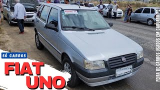 Feira De Carros Usados Em Caruaru PE  SÓ CARROS FIAT UNO [upl. by Bogey481]