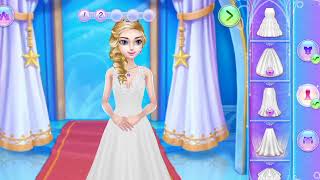 Ice Princess Dress Up  Ice Princess Royal Wedding Day Android Gameplay  Ice Princess  Ka Yin [upl. by Garaway541]