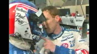 Al Unser Jr and Paul Tracy Shake Hands [upl. by Yelrahc]