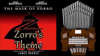 Zorros Theme The Mask of Zorro Organ Cover BMC Request [upl. by Joash]