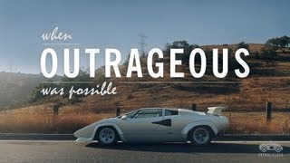 Lamborghini Countach  When Outrageous Was Possible  Petrolicious [upl. by Aihsekin889]