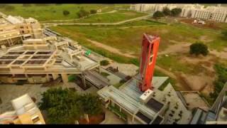 A birdseye view of IITGN Campus [upl. by Ocir]