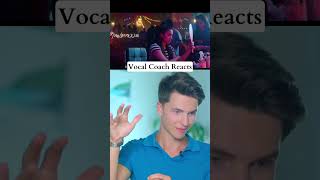 Celeb vocal coach Justin Burke reacts to Shreya Ghoshal reaction india vocalcoach [upl. by Lindner]