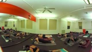 360°  BURN hot yoga with weights at Fire Shaper  Class Highlight Reel [upl. by Spillihp]