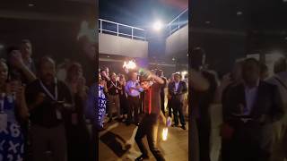 Fire juggling l fire flair Bartenderfire show flair Bartender flairbartender [upl. by Gerita]