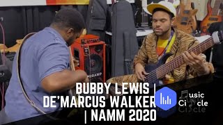 Bubby Lewis  DeMarcus Walker  NAMM 2020 [upl. by Ayel149]