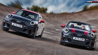 2025 MINI JCW 2Door amp JCW Convertible  First Look [upl. by Zora672]