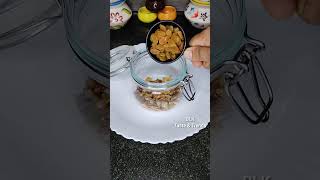 Dry fruits soaking in rum for Christmas special rum plum cake shorts youtubeshorts [upl. by Belldame717]