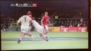 Sam Underhill tackle vs Wales 2024 You Shall not pass [upl. by Codel]