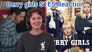 Derry girls S1E5 Reaction  Who the hell is he [upl. by Nosiram]