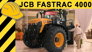 New JCB Fastrac 4000 Walkaround  Interview mit JCB agritechnica [upl. by Laehcym974]