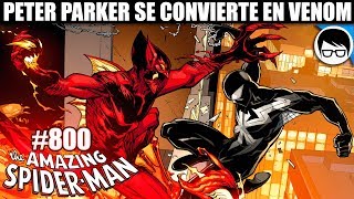 SPIDERVENOM VS RED GOBLIN  The Amazing Spiderman 800 Parte 1  COMIC NARRADO [upl. by Ludeman]