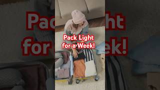 How to Pack Light for a WeekLong Trip Tips and Tricks whatsup21 [upl. by Llevron128]