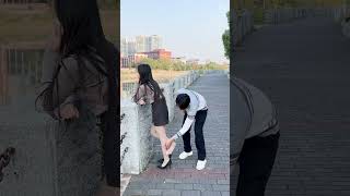 Anh thật là ga lăng trending xuhuong tiktok funny shorts [upl. by Nilyak]