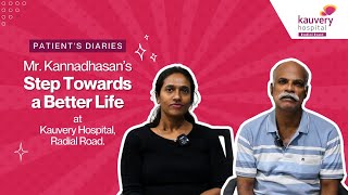 Knee Surgery  Orthopaedics  Testimonial  Kauvery Hospital Radial Road [upl. by Nomael]