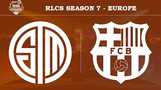 TSM vs FC Barcelona  RLCS Season 7  Europe 21th April 2019 [upl. by Abihsat]