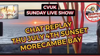 Pop up REPLAY CHAT Country Vanlife UK is live Sunsets Bay West Coast [upl. by Tsyhtema]