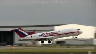 Purolator Courier DC10 B727 collection 2011 at YVR [upl. by Nordine]