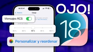 40 AJUSTES de iOS 18 que DEBES CAMBIAR ahora ⚠️ [upl. by Aztirak]