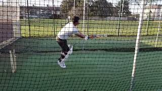 Cricket Net Practice  Plashet Park  East Ham  London  Lutfur Polash [upl. by Petta]