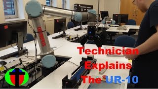 Robotics Technician Explains How the Universal Robots UR10 Works [upl. by Rehtae]