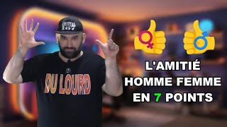 LAmitié Homme Femme en 7 Points By Pulko [upl. by Noxin]