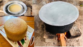 How to bake a cake without Oven African Village [upl. by Wyon]