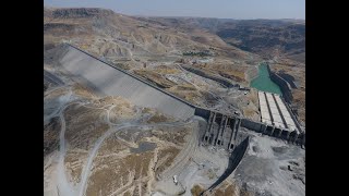 Turkey Begins Filling Ilisu Dam April 2019 [upl. by Pare]