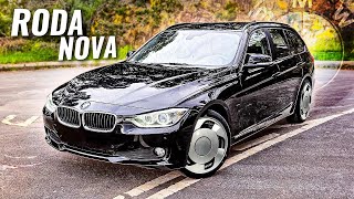 INSTALEI RODAS NOVAS NA MINHA BMW TOURING [upl. by Sirehc940]