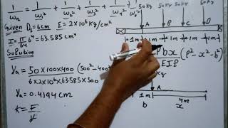 Dunkerleys Method Numerical Problem • Multi Degree Freedom System • Mechanical Vibration • In Hindi [upl. by Ttevy]