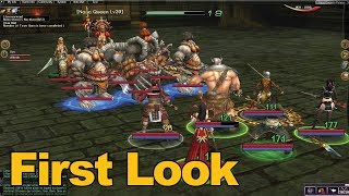 Atlantica Online Gameplay First Look  MMOscom [upl. by Atneciv787]