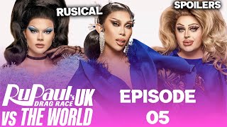 UK Vs The World S2 EPISODE 05 Spoilers  RuPauls Drag Race TOP BOTTOM amp ELIMINATION [upl. by Adlog]