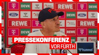 Pressekonferenz vor Fürth  1 FC Köln [upl. by Aremus]