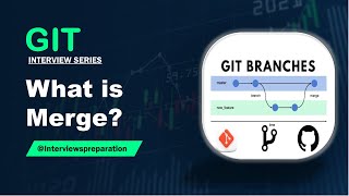 What is Merge in GIT gitinterview [upl. by Noreh375]