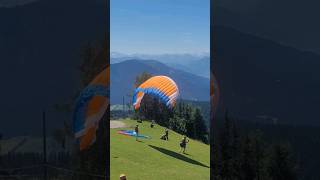 Paragliding launch in Werfenweng paragliding [upl. by Yde]