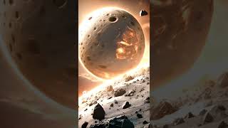 destruction the planet 3d space animation blender software destruction planet [upl. by Nabru649]