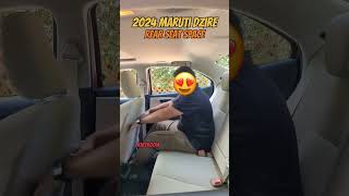 2024 Maruti Dzire Rear Seat Experience dzire2024 [upl. by Yemorej]