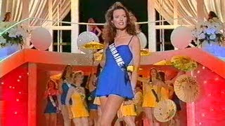 Miss France 1997  Défilé des 44 en Maillot de Bain [upl. by Aveer724]