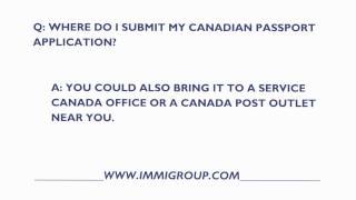 Where Do I Send My Canadian Passport Application [upl. by Sairu915]