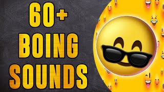 60 boing sound effect  boing sound effects no copyright [upl. by Arzed185]